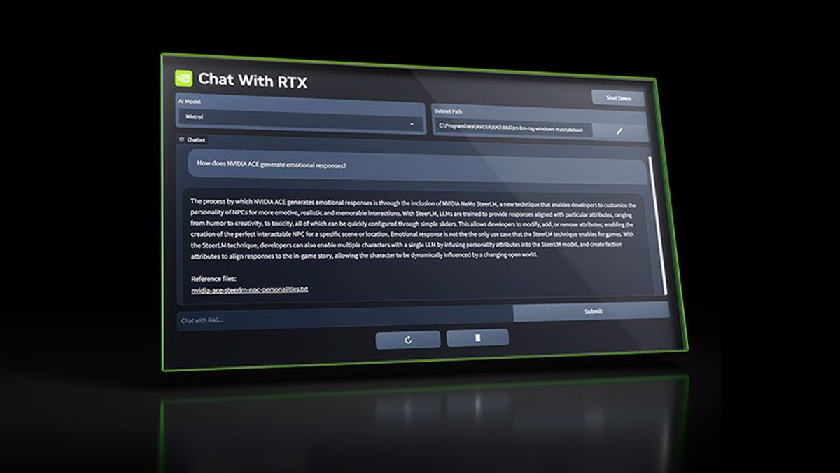 You can use an AI bot on your RTX-powered Laptop with Nvidia’s new application.