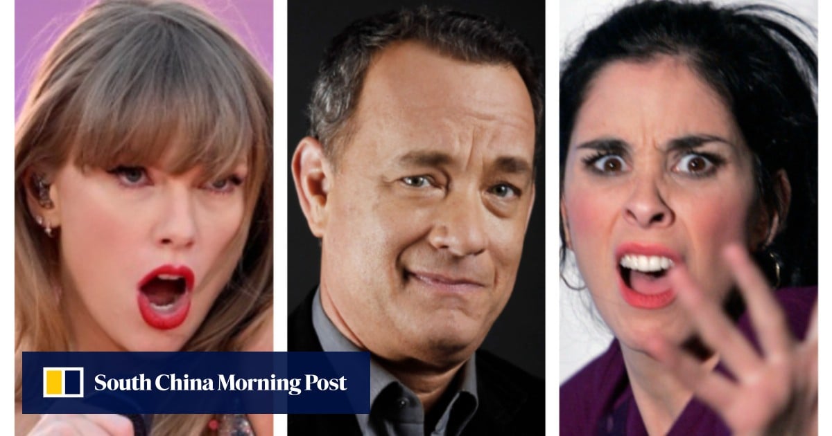 From Taylor Swift to Tom Hanks, six famous people are criticizing AI organizations.