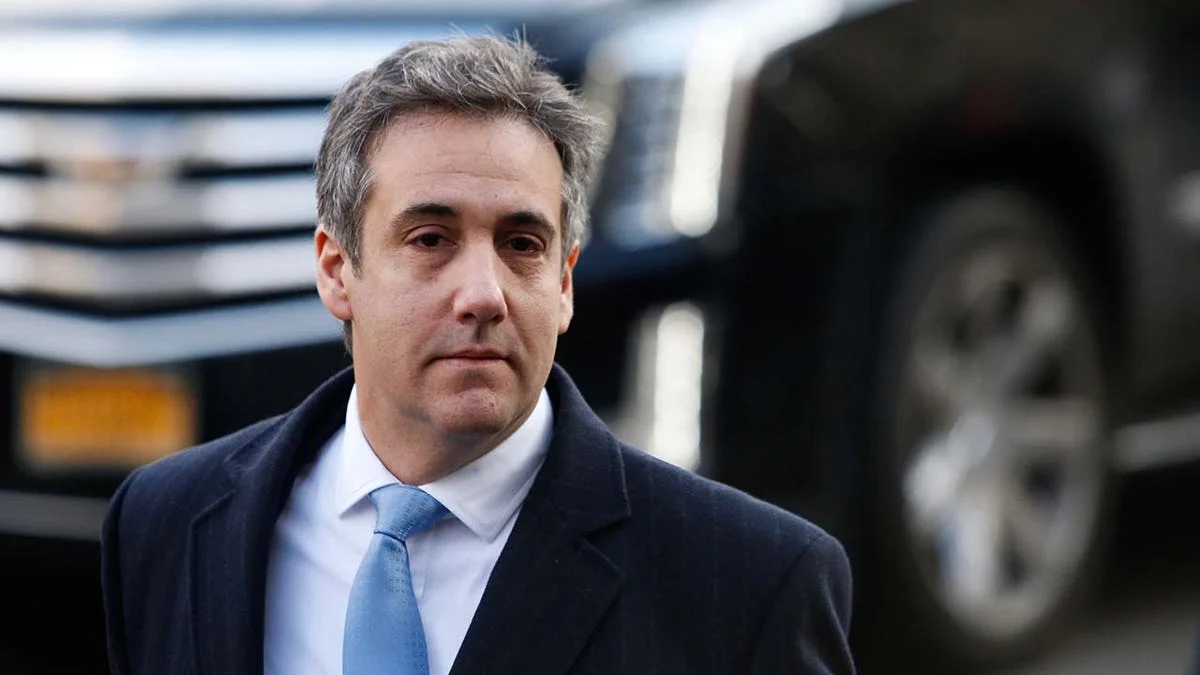 Michael Cohen wearing a suit