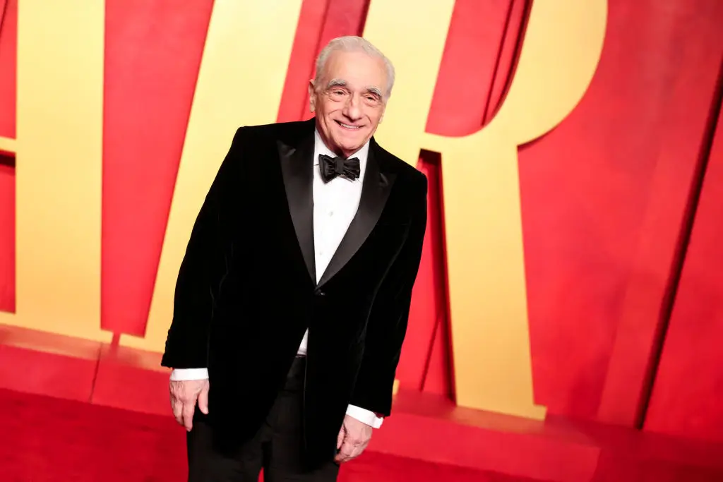 Martin Scorsese at the 2024 Vanity Fair Oscar Party held at the Wallis Annenberg Center for the Performing Arts on March 10, 2024 in Beverly Hills, California. (Photo by Christopher Polk/Variety via Getty Images)